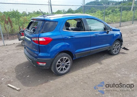 2020 Ford Ecosport Titanium z USA, uszkodzony, nr VIN MAJ6S3KL2LC313847